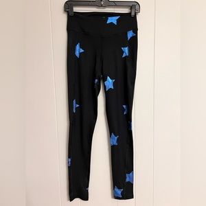Ivory Ella foil star leggings Sz‎ S